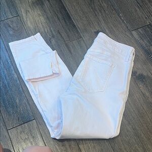 NYDJ Light Pink Skinny Ankle Jeans